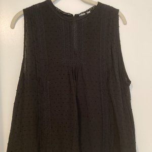 GAP Black Sleeveless Top